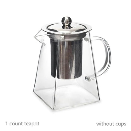 Glass Teapot Set
